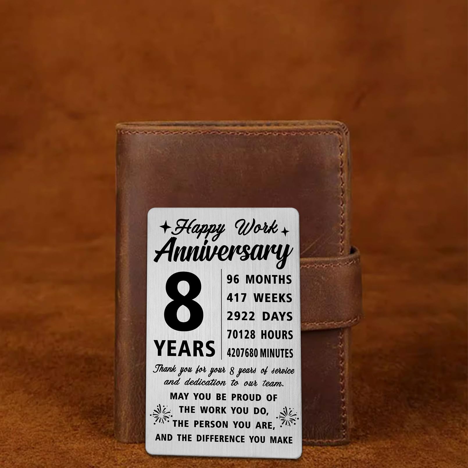 Richesele 8 Year Work Anniversary Employee Appreciation Gifts